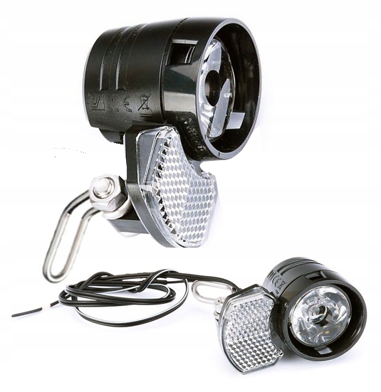 Lampka LAMPA Rower Przód PRĄDNICA AXA Ecoline 15 Lampy AXA