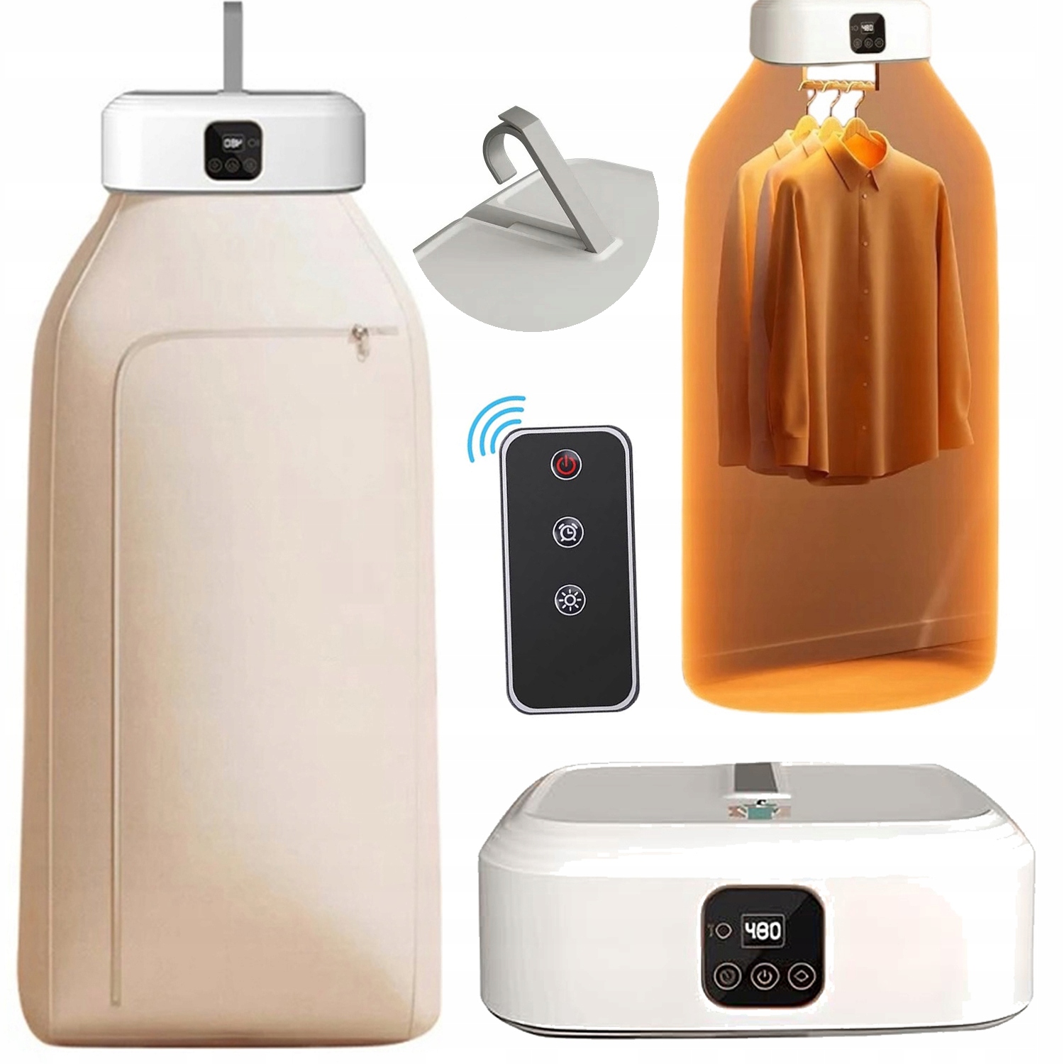 Levně Sušák Na Prádlo O Velikosti 600 W S 2 Režimy