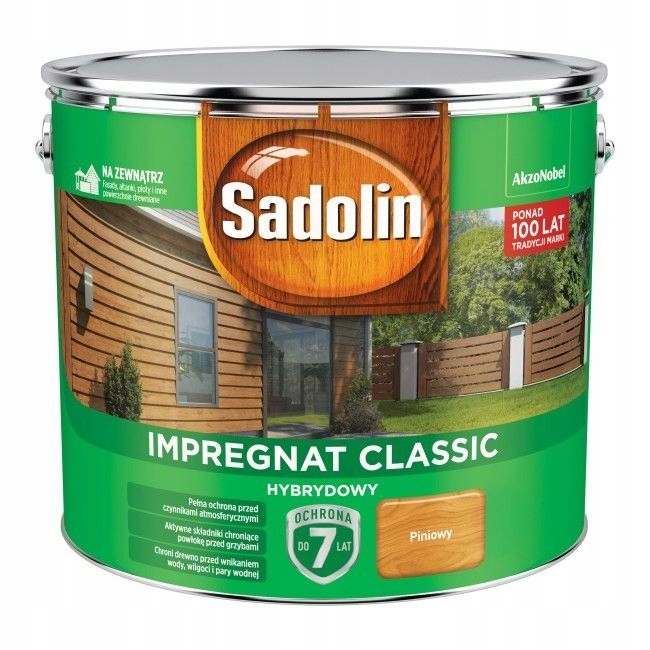 Sadolin Classic Impregnat 9L Piniowy