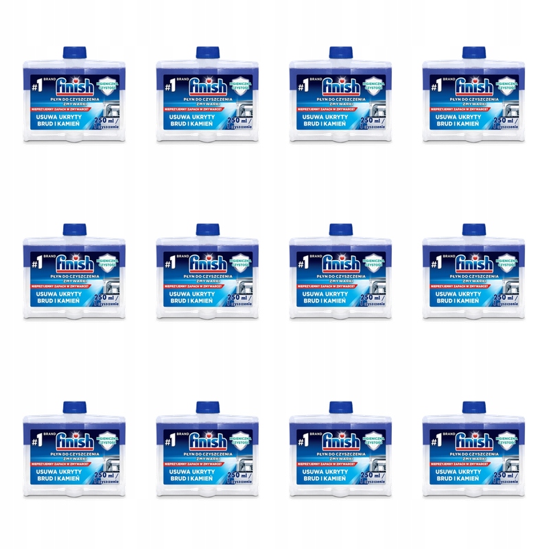 Finish čisticí prostředek na myčky nádobí 250 ml X12