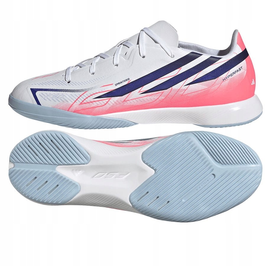 Buty adidas F50 Hyperfast League Jr In KK1326 36, Biały 36, Biały