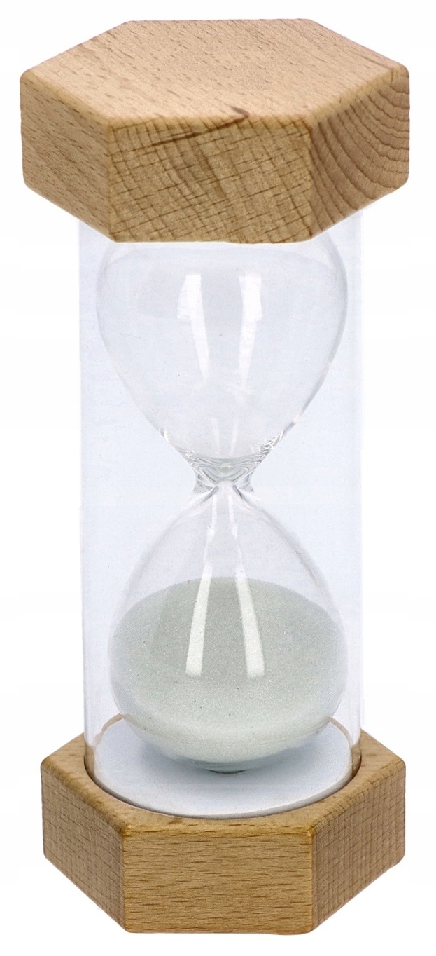 ZEGAR PIASKOWY CZAS 5 MINUT KLEPSYDRA DLA DZIECI