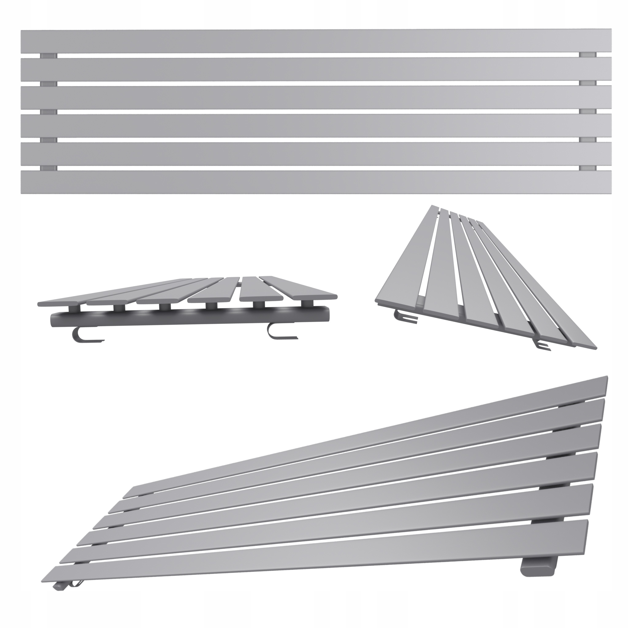 Horizontální pokojový radiátor Belloslim 45x180 4 únor