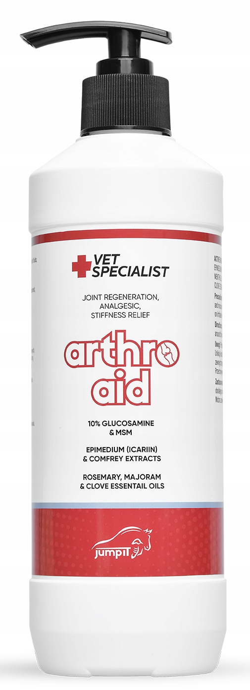 Żel regenerujący Jump it ArthroAid 500ml żel na stawy dla koni Arthro Aid