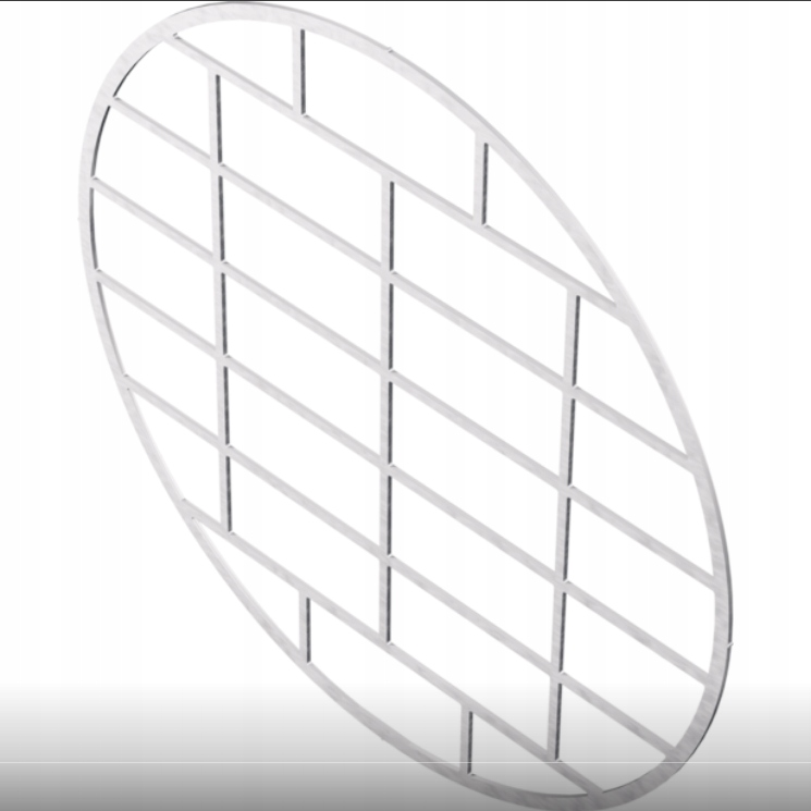 Bora Uebres 3box nástěnný průchod kulatý s ochranou proti přístupu