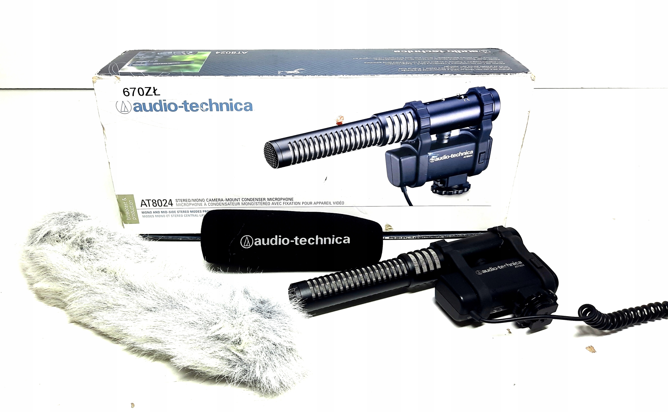 Microphone Pour appareil Photo Audio-Technica AT8024