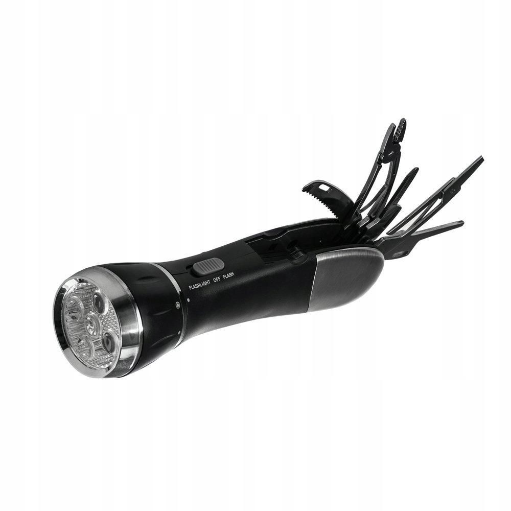 

Niezbędnik kierowcy 8w1 lampka młotek nóż