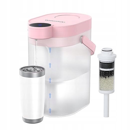 Dzbanek filtrujący Waterdrop WD-ED06W 4 l Różowy