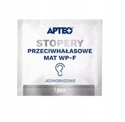 

Stopery Przeciwhałasowe Jednorazowe Apteo