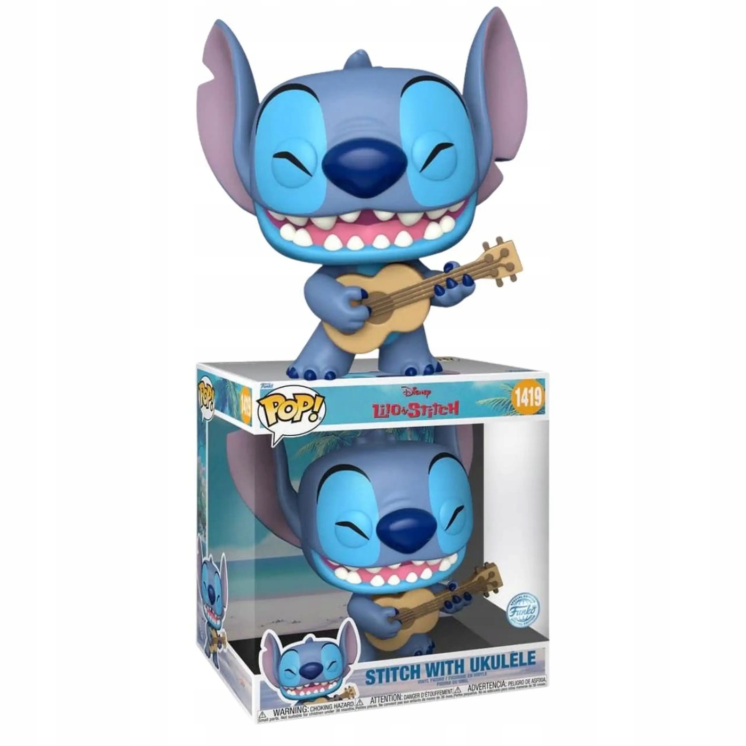 Funko Pop! Stitch Čarodějnice ukulele 25 cm 10" #1419
