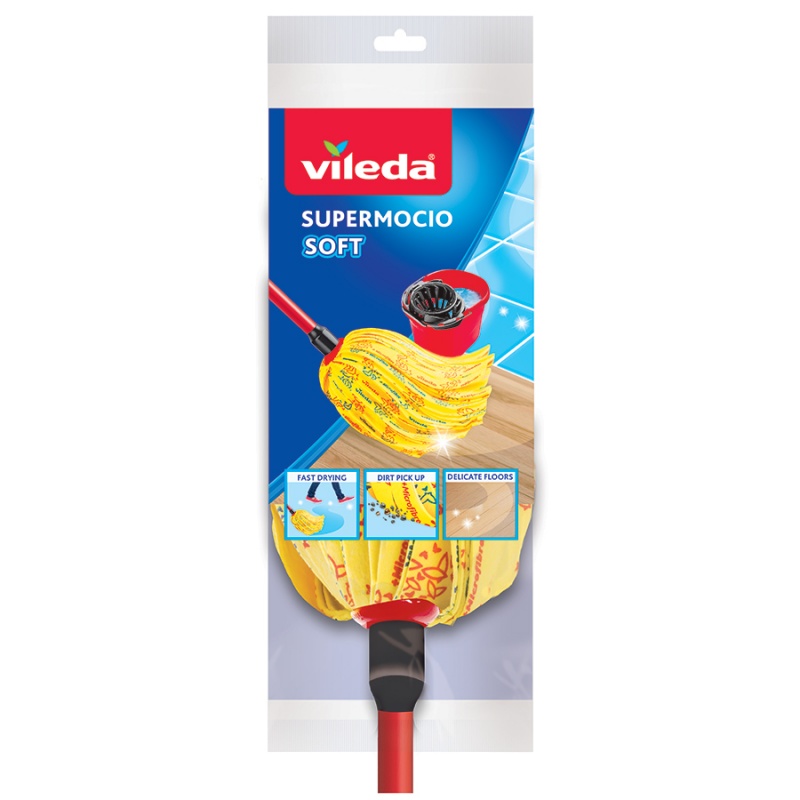 

Vileda SuperMocio Soft Mop Microfibra Można Prać