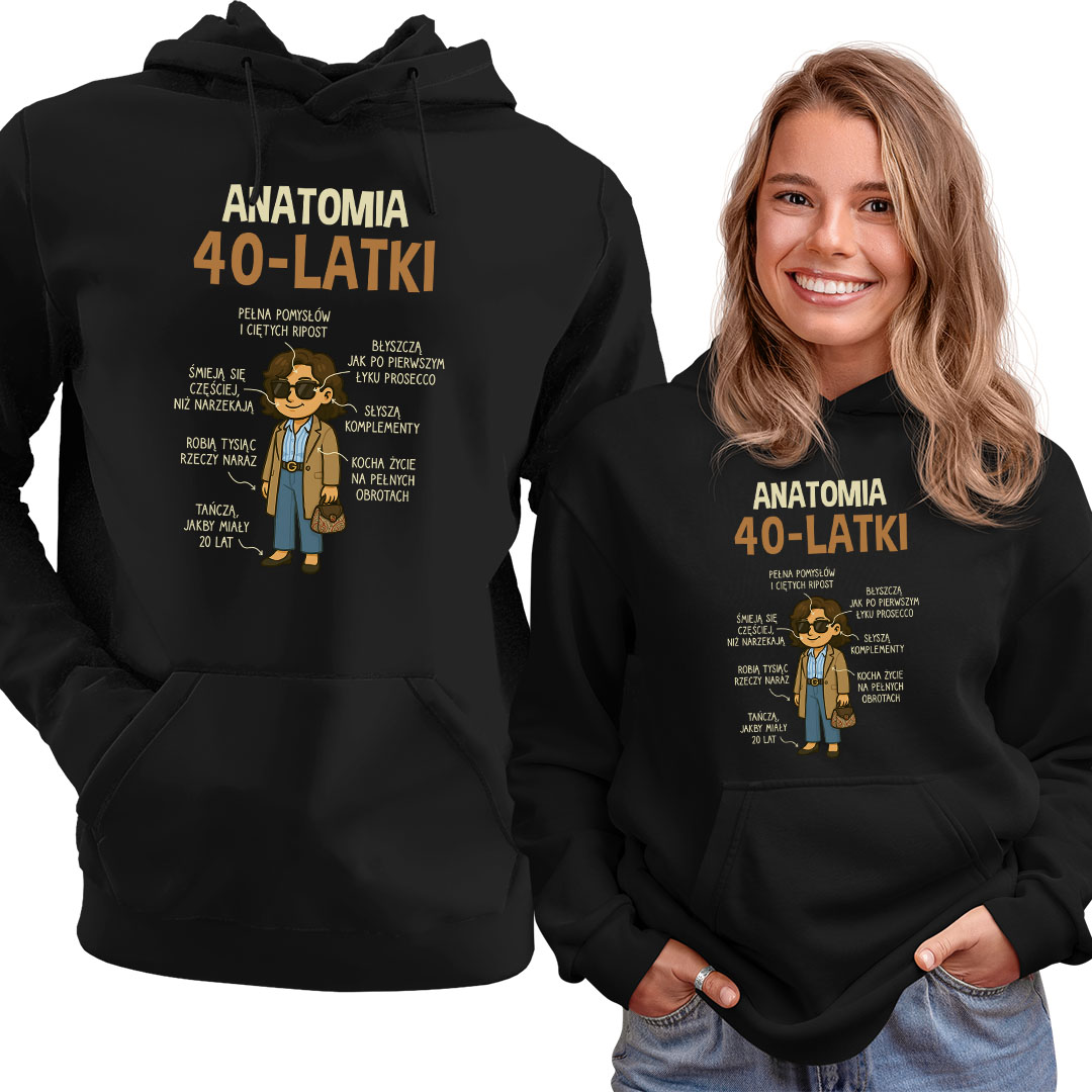 Anatomie 40leté ženy Dámská Mikina Dárek