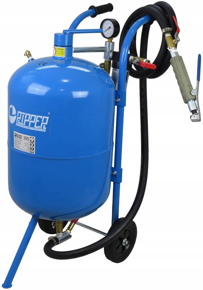 PIASKARKA SYFONOWA 38L MOBILNA MASKA DYSZE ZESTAW Kod producenta M80591R