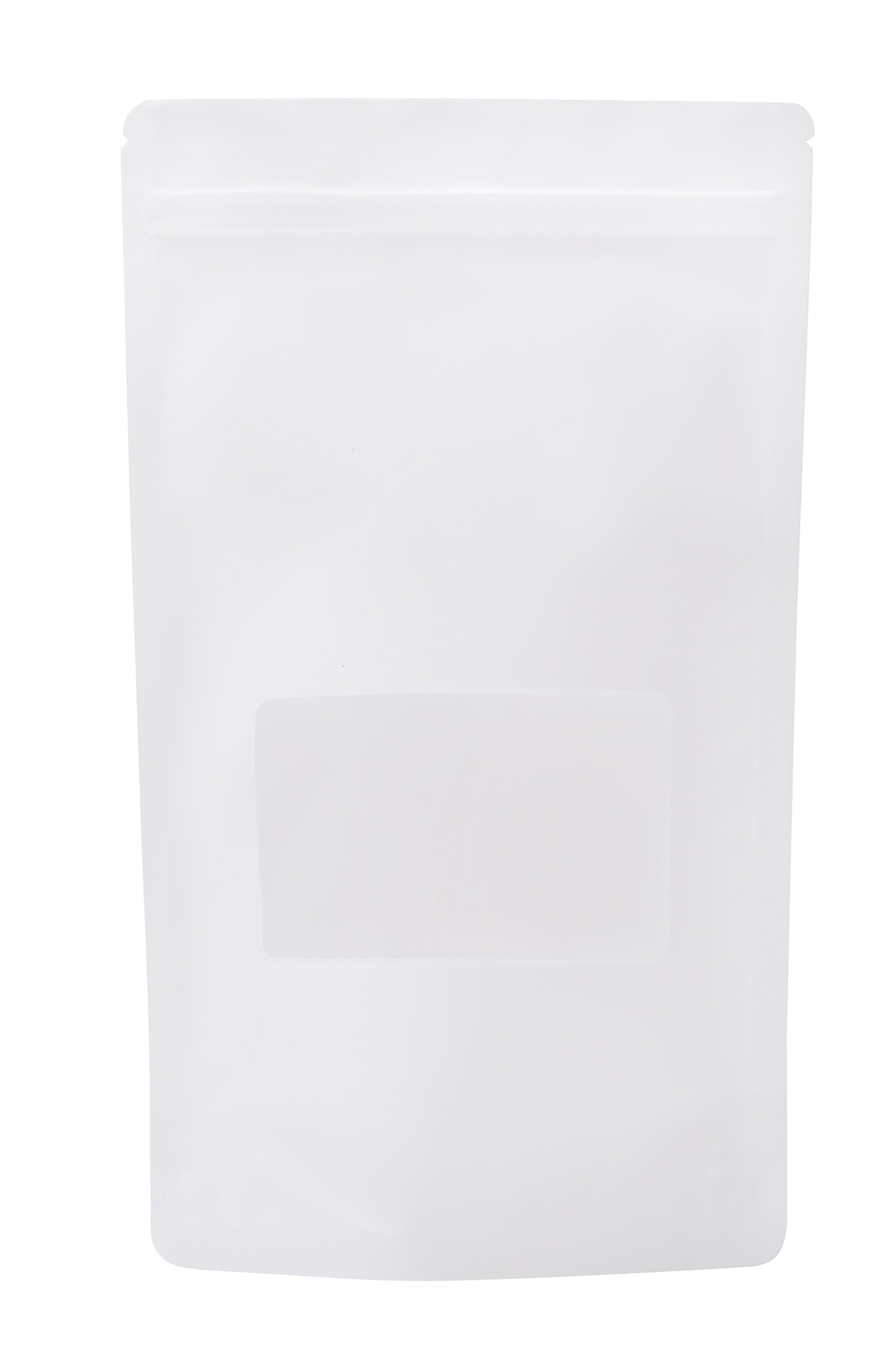 

Worek Doypack biały ze struną 500 ml okno 50 szt