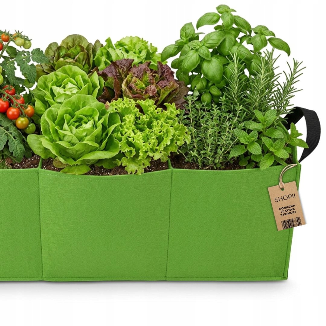 DONICZKA FILCOWA MATERIAŁOWA DO SADZENIA ROŚLIN WARZYW OGRODOWA 90X30 DUŻA Rodzaj Doniczka