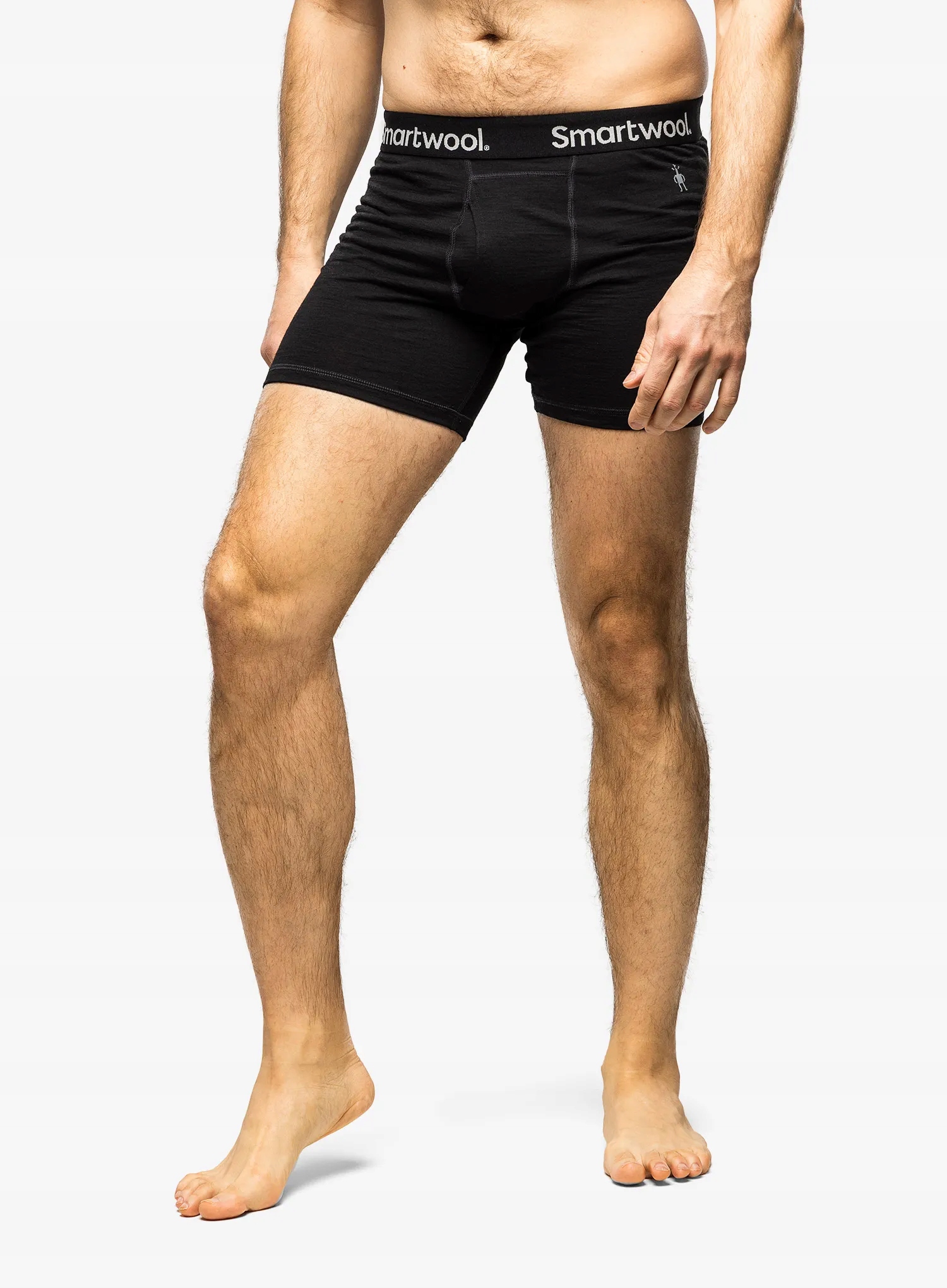 Termoaktivní boxerky Smartwool Merino Boxer Brief Boxed černá, M