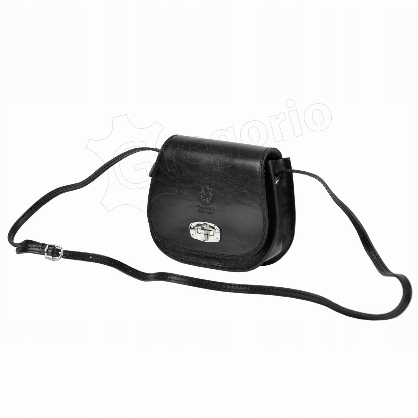 MAŁA TOREBKA PRZEWIESZKA NA RAMIĘ SKÓRA NATURALNA Kolor okuć nie dotyczy