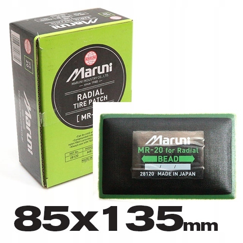 

Łatki do Opon Wkład Radialny Maruni MR-20 85x135mm