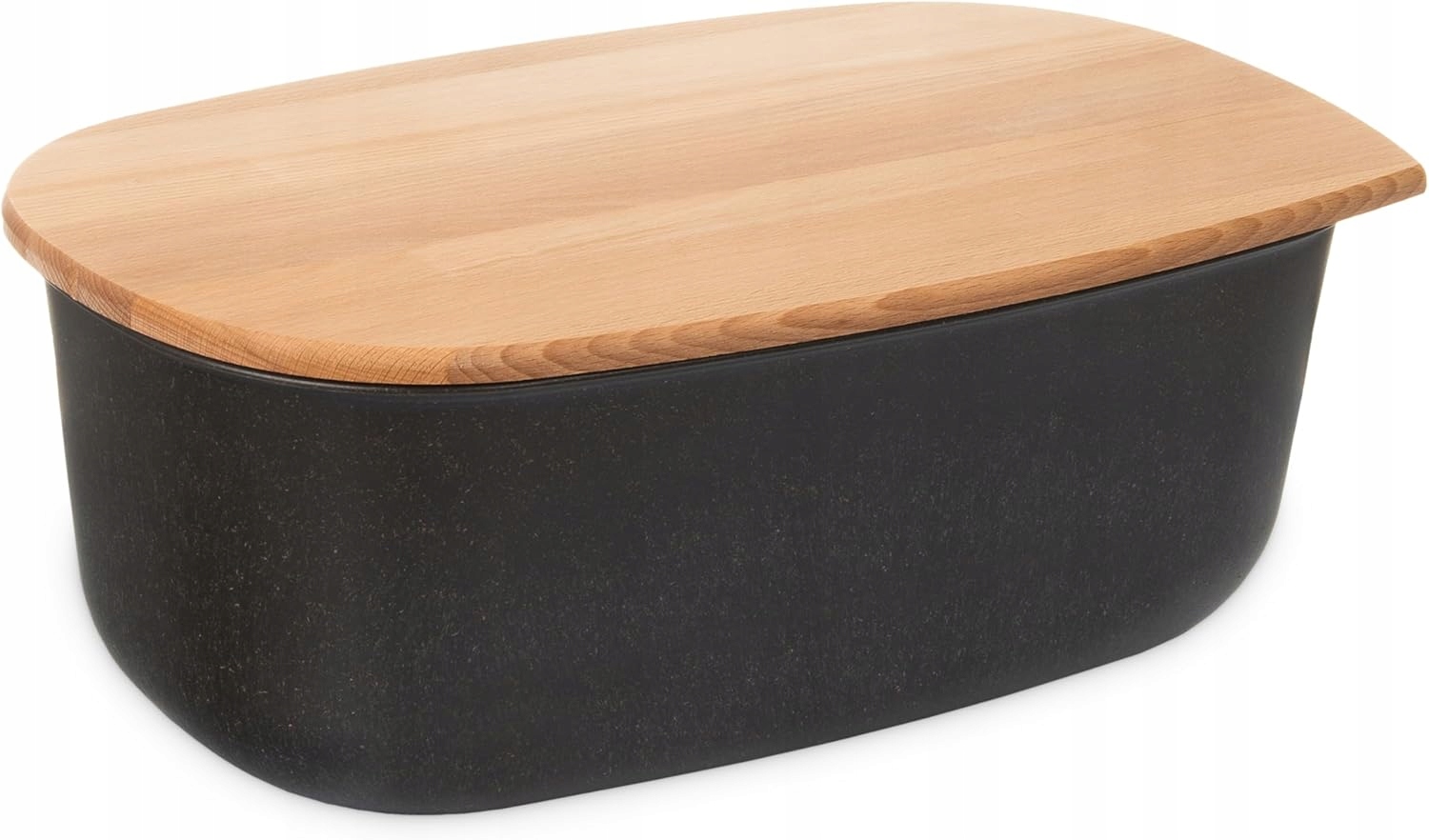 Dřevěný chlebník s víkem/deskou – 3 barvy, stylový a praktický