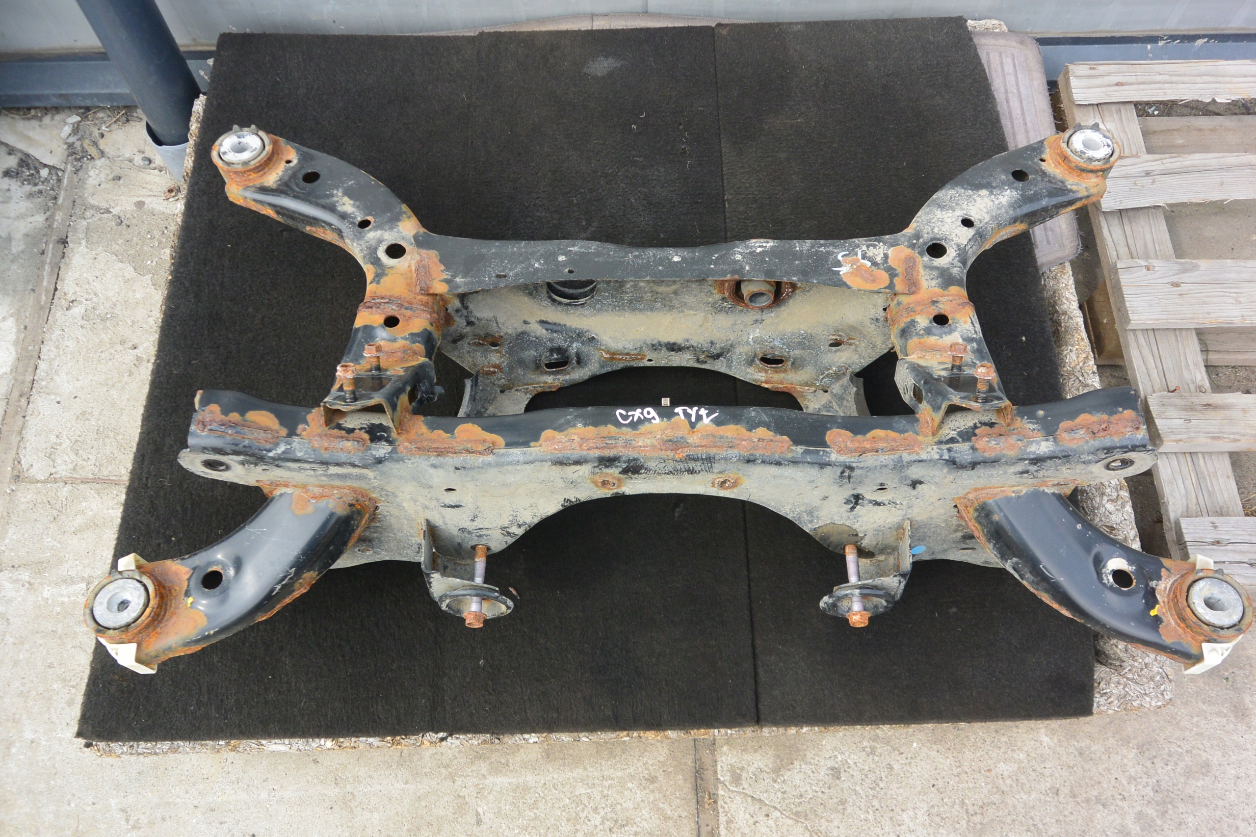 MAZDA CX9 II TC axle beam subframe springing rear part sider