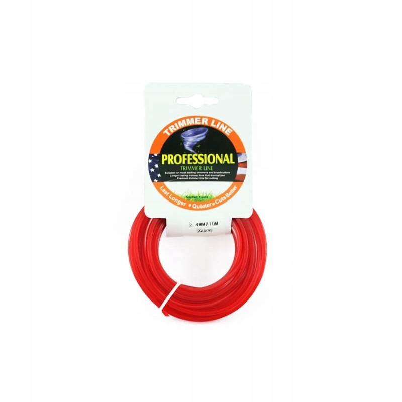 

Żyłka tnąca kwadrat 2,4mm/10m Eco-trim