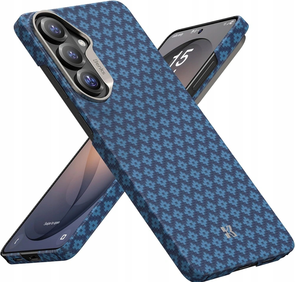 Puzdro pre Samsung Galaxy S26 Benks Carbon Kevlar Armor Air Grid MagSafe puzdro