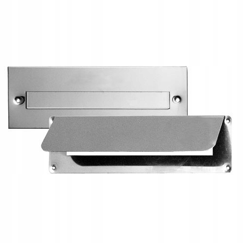 Poštovní Vhazovač Na Dopisy Do Dveří Nerezový 275 MM Nerez