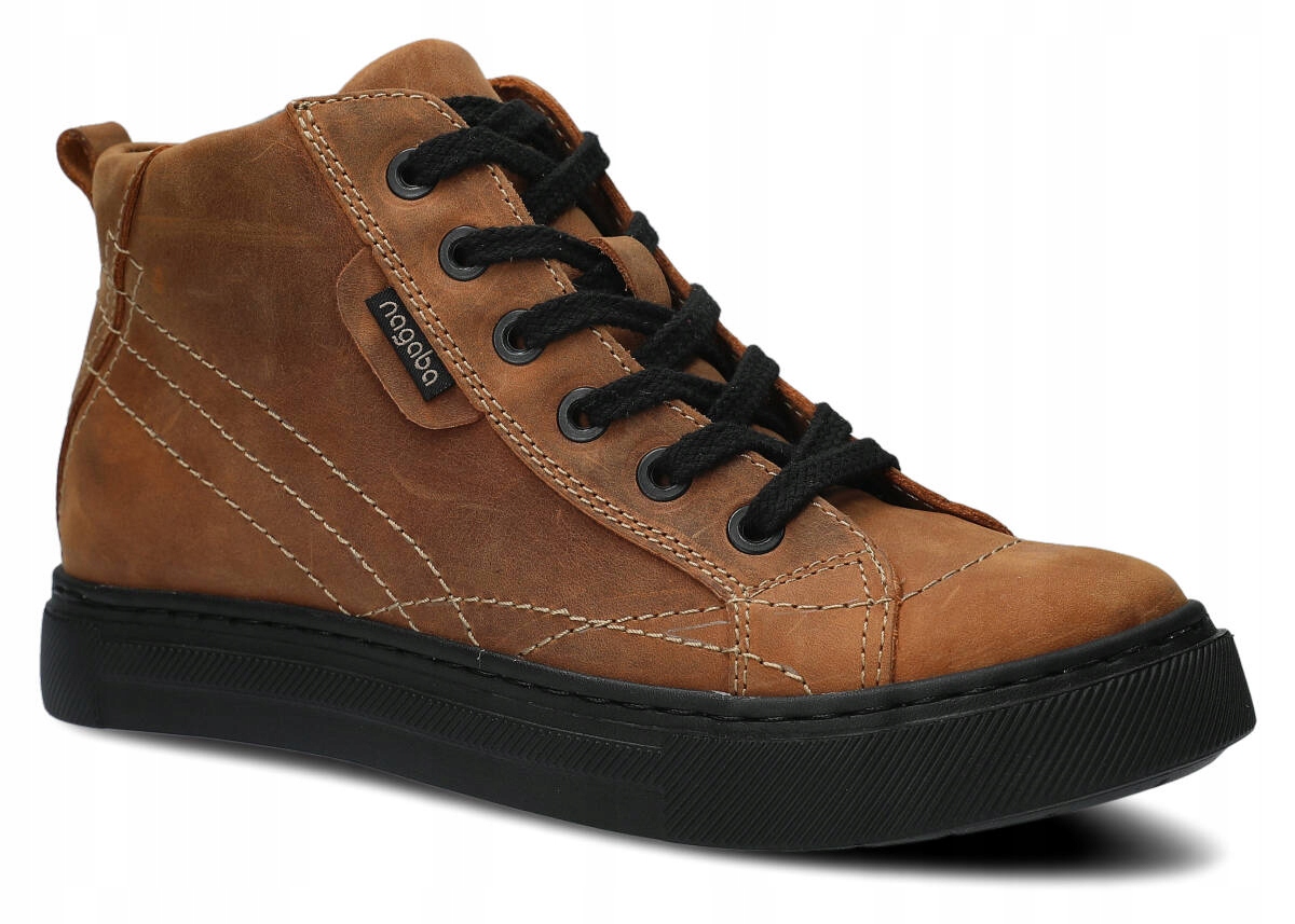 Nagaba 252 Hnědá – Pohodlné Dámské Kožené Boty