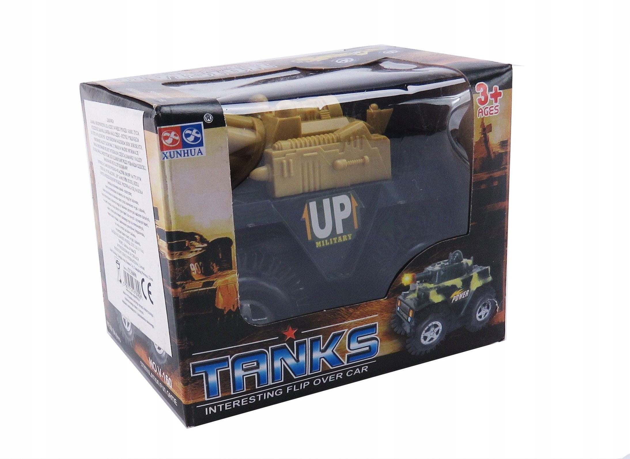 SAMOCHÓD CZOŁG FLIP OVER NA BATERIE Kod producenta 478956