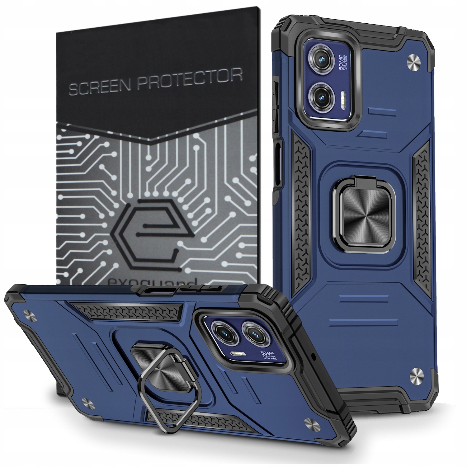 

Etui Pancerne Cover+szkło do Motorola Moto G73 5G