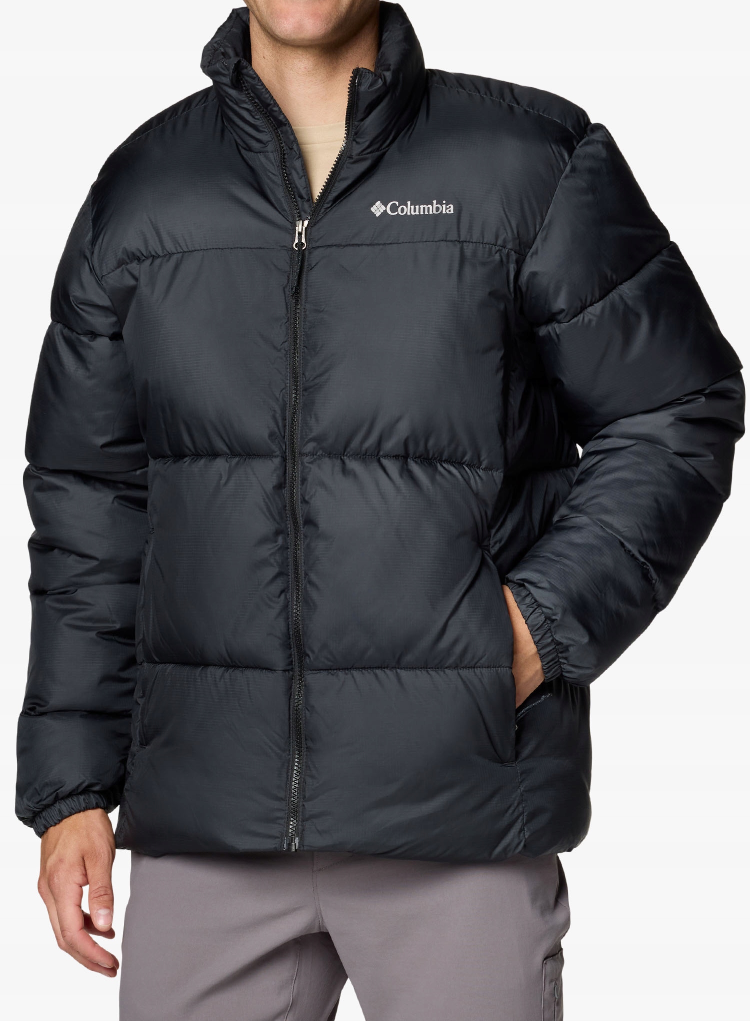 Zateplená bunda Columbia Puffect III Jacket černá, velikost XL