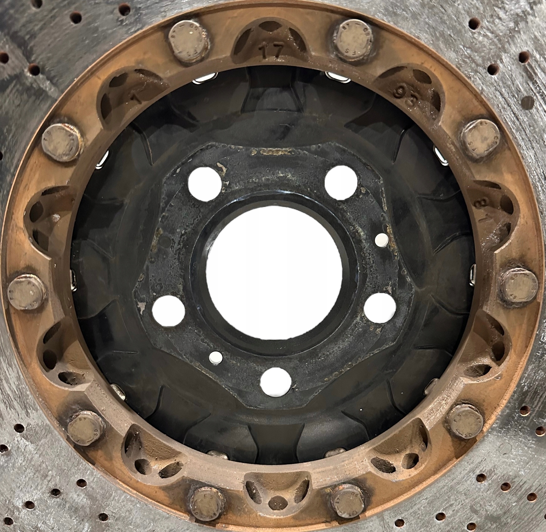 LAMBORGHINI HURACAN STO rear disc brake disc 4T3615601A