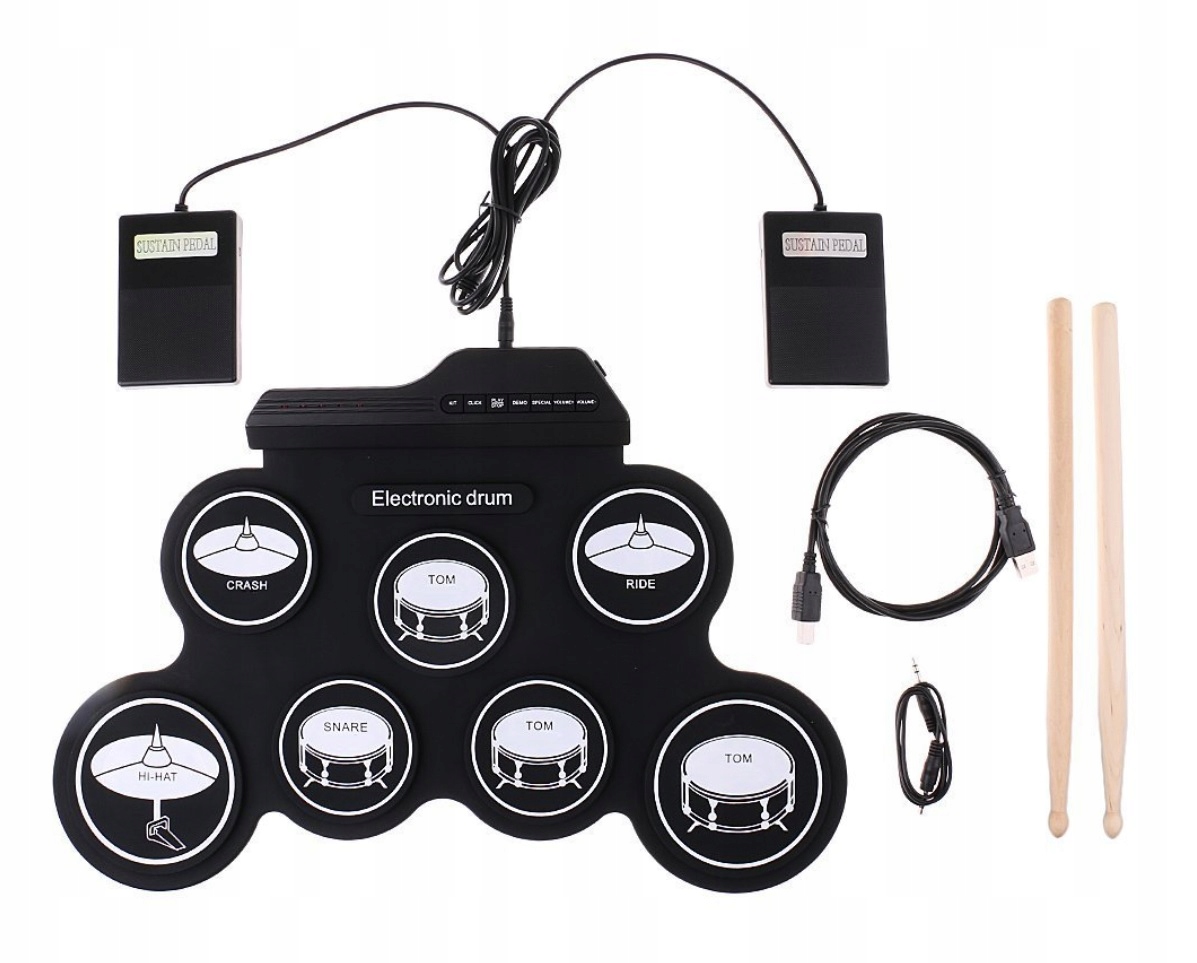 Elektroniczna składana PERKUSJA z nadrukiem WERBEL EAN (GTIN) 5904119635762