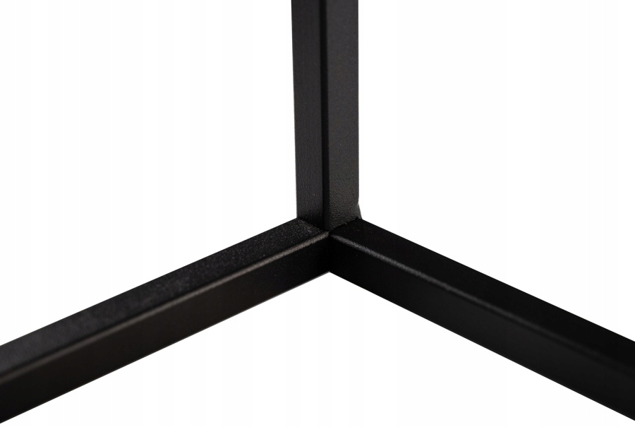 STOJĄCY METALOWY KWIETNIK STOJAK LOFT NA 2 ROŚLINY - BIAŁY DĄB CRAFT Materiał wykonania metal