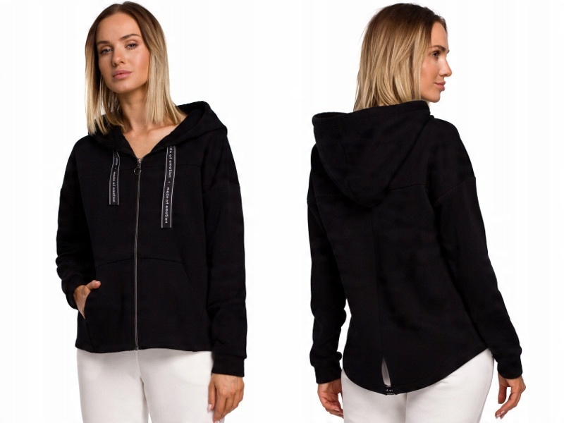 

zasuwana Bluza z Kapturem Oversize 38 M