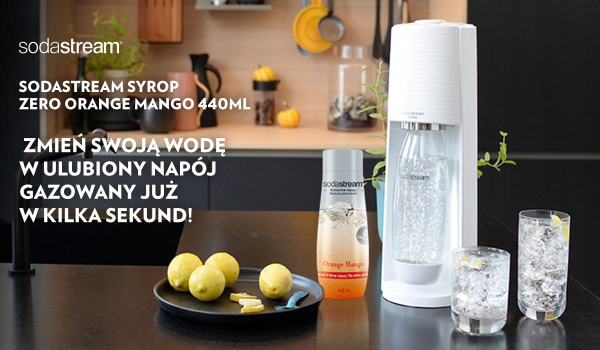 Syrop koncentrat SodaStream Orange Mango 440 ml EAN (GTIN) 8718692615717