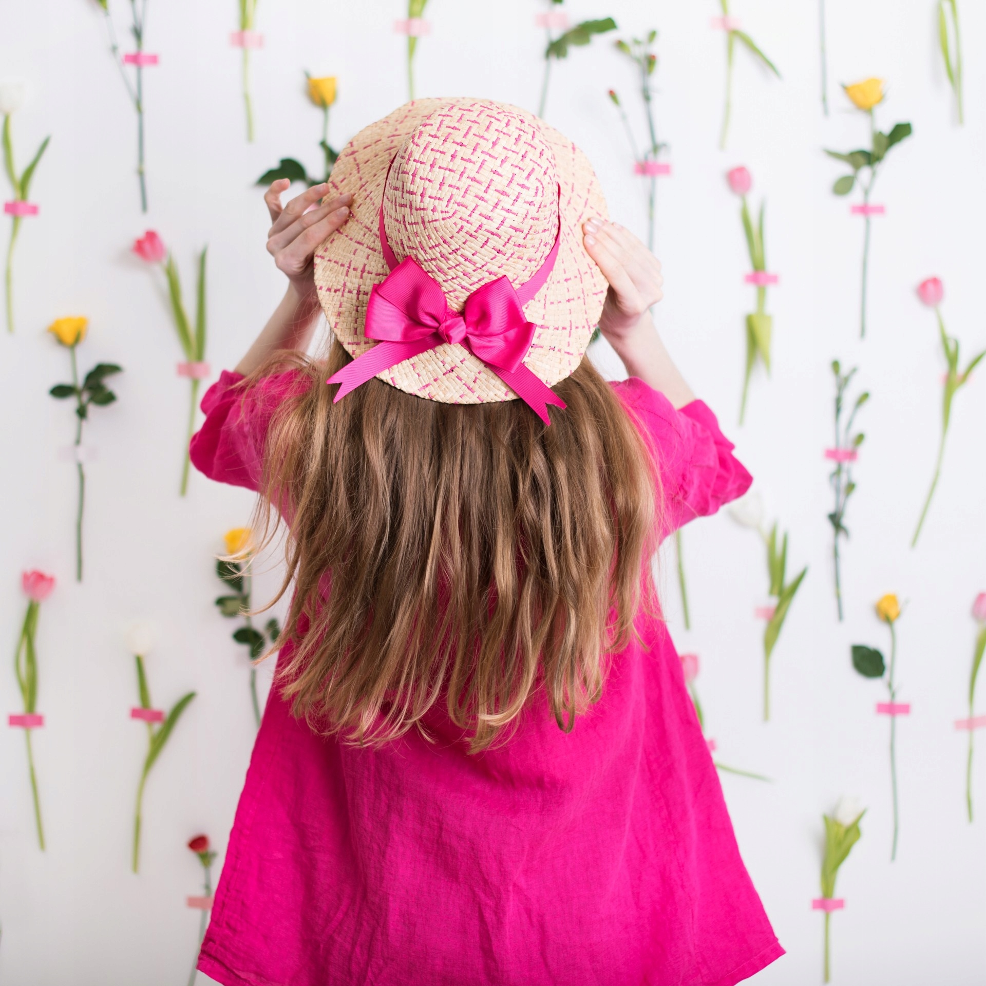 Szaleo letni KAPELUSZ Wspomnienie lata cz21157-3 Wzór dominujący bez wzoru