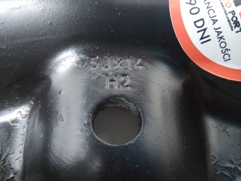 FELGA STALOWA R14 5X130 ET55 5J14H2 TRANSIT Szerokość felgi 5.0