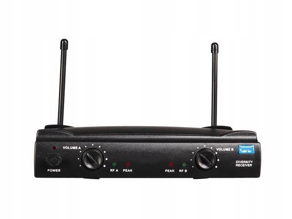 Mikrofon bezprzewodowy 2 kanałowy UHF EAN (GTIN) 5410329717261