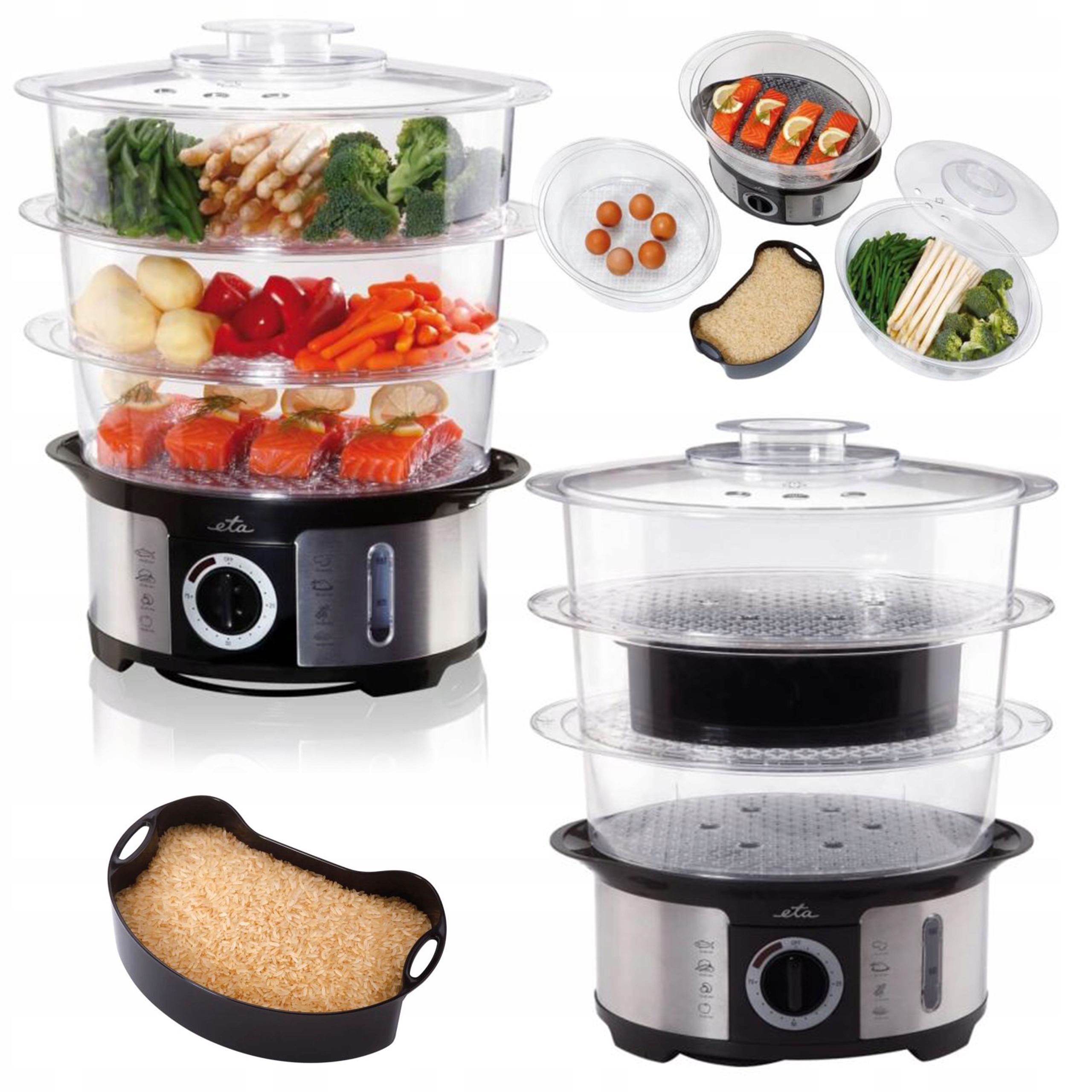 Ryžovar, Hrniec Na Ryžu, Parný Hrniec Na Ryžu, Zeleninu, Elektrický, 12,25 L, 1000 W