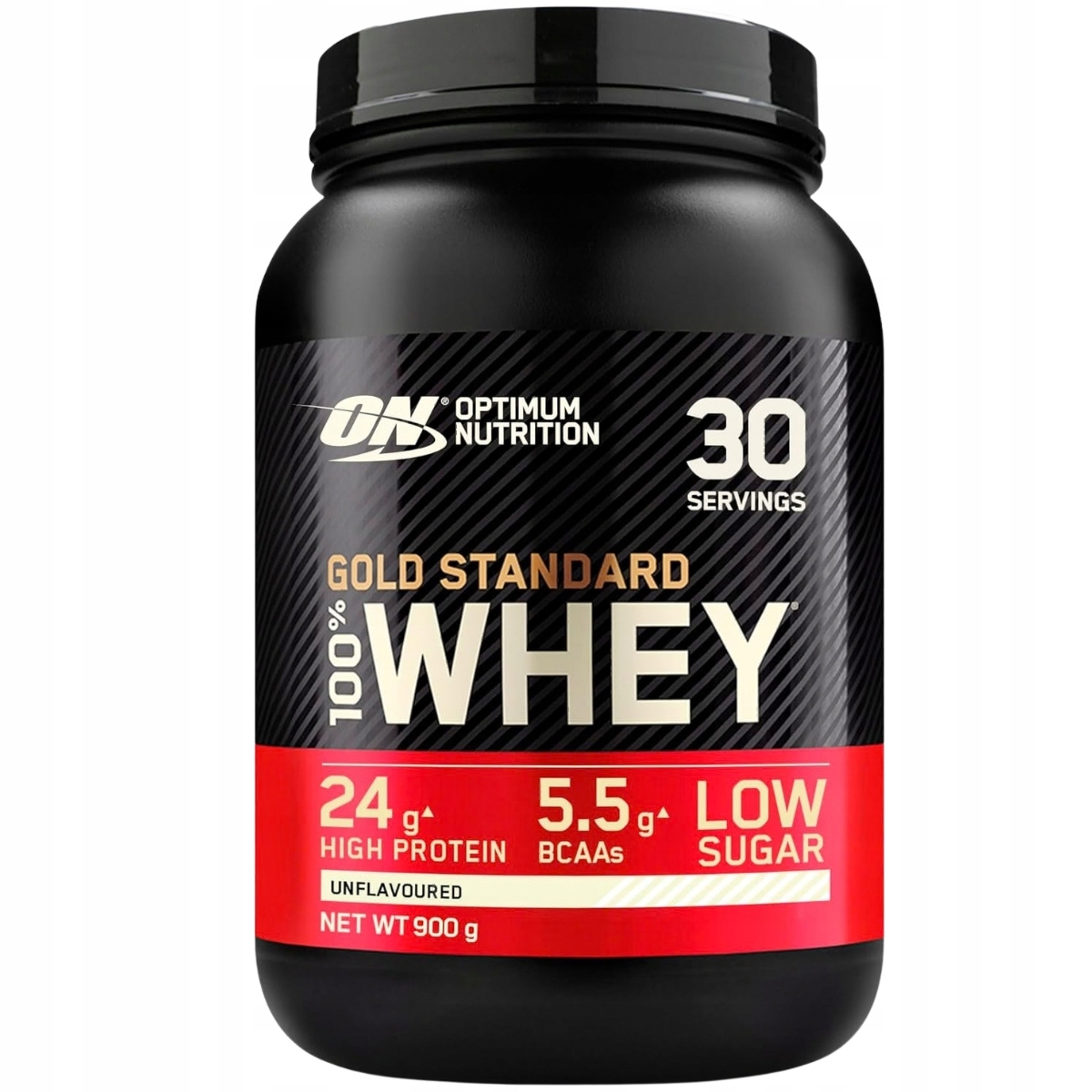 Optimum Nutrition Gold Standard Whey 100% 908 g Unflavoured přírodní