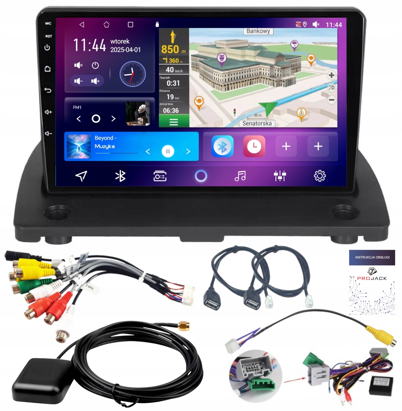 Autorádio S Carplay Volvo XC90 2003-2014 Wifi Android 4GB 64GB