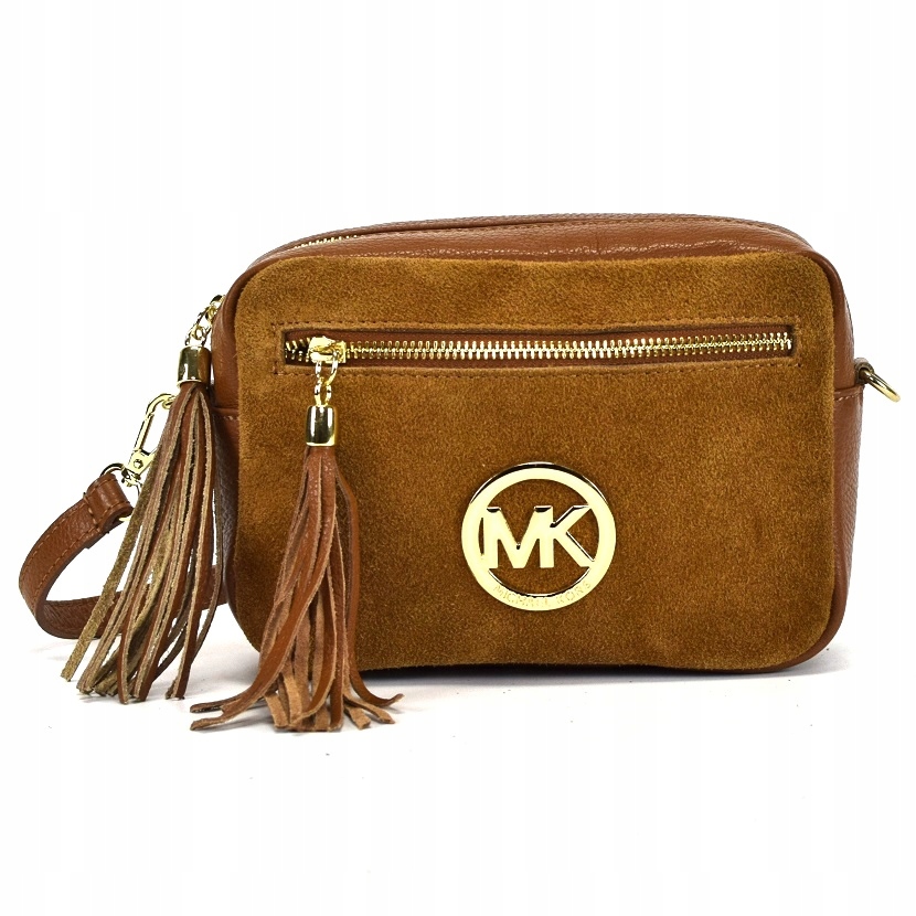 TOREBKA LISTONOSZKA SKÓRA NAT. CAMEL 700B Materiał dominujący skóra naturalna