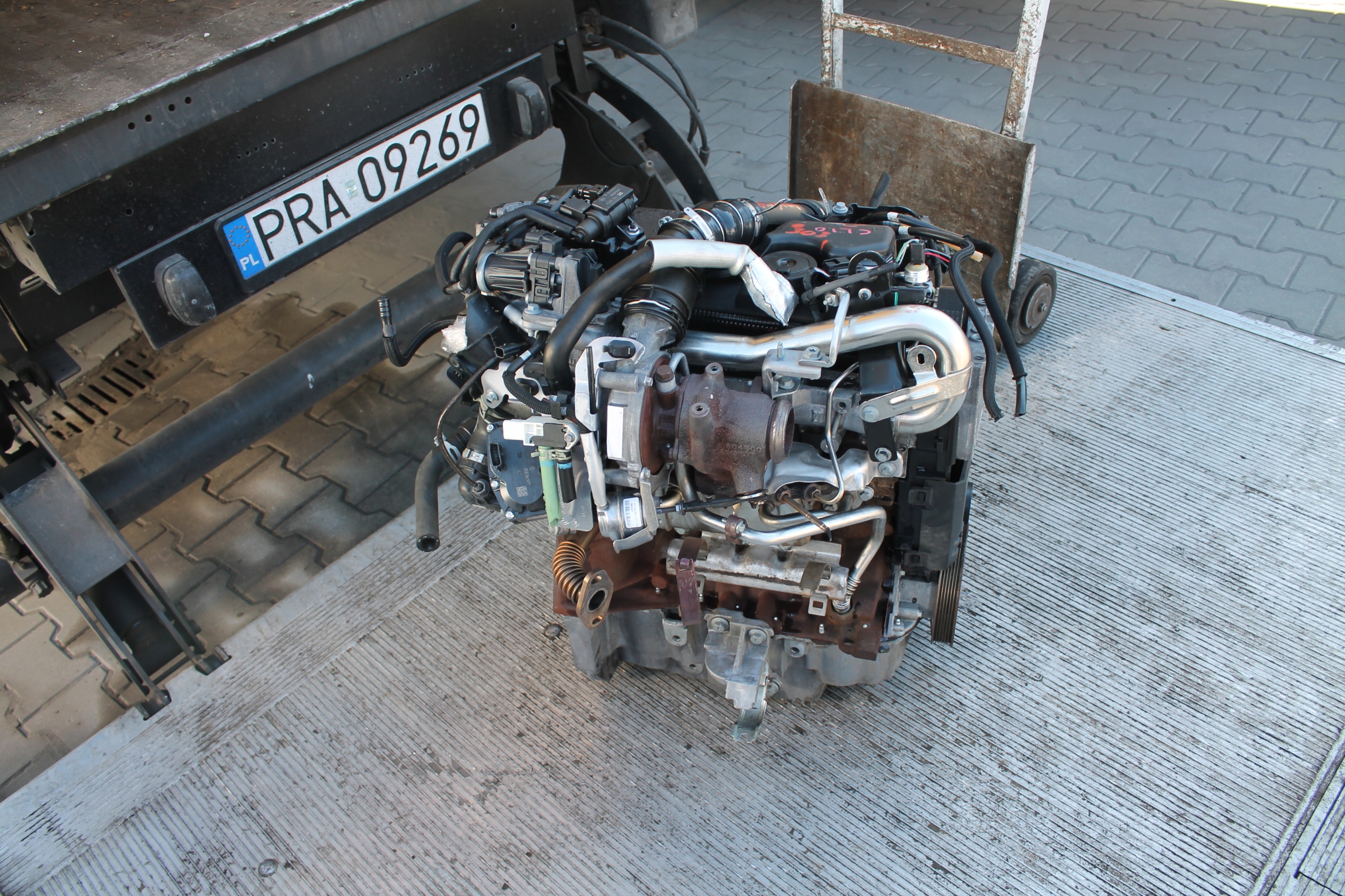 engine complete RENAULT 1,5 DCI K9KE638 30 TYSKM