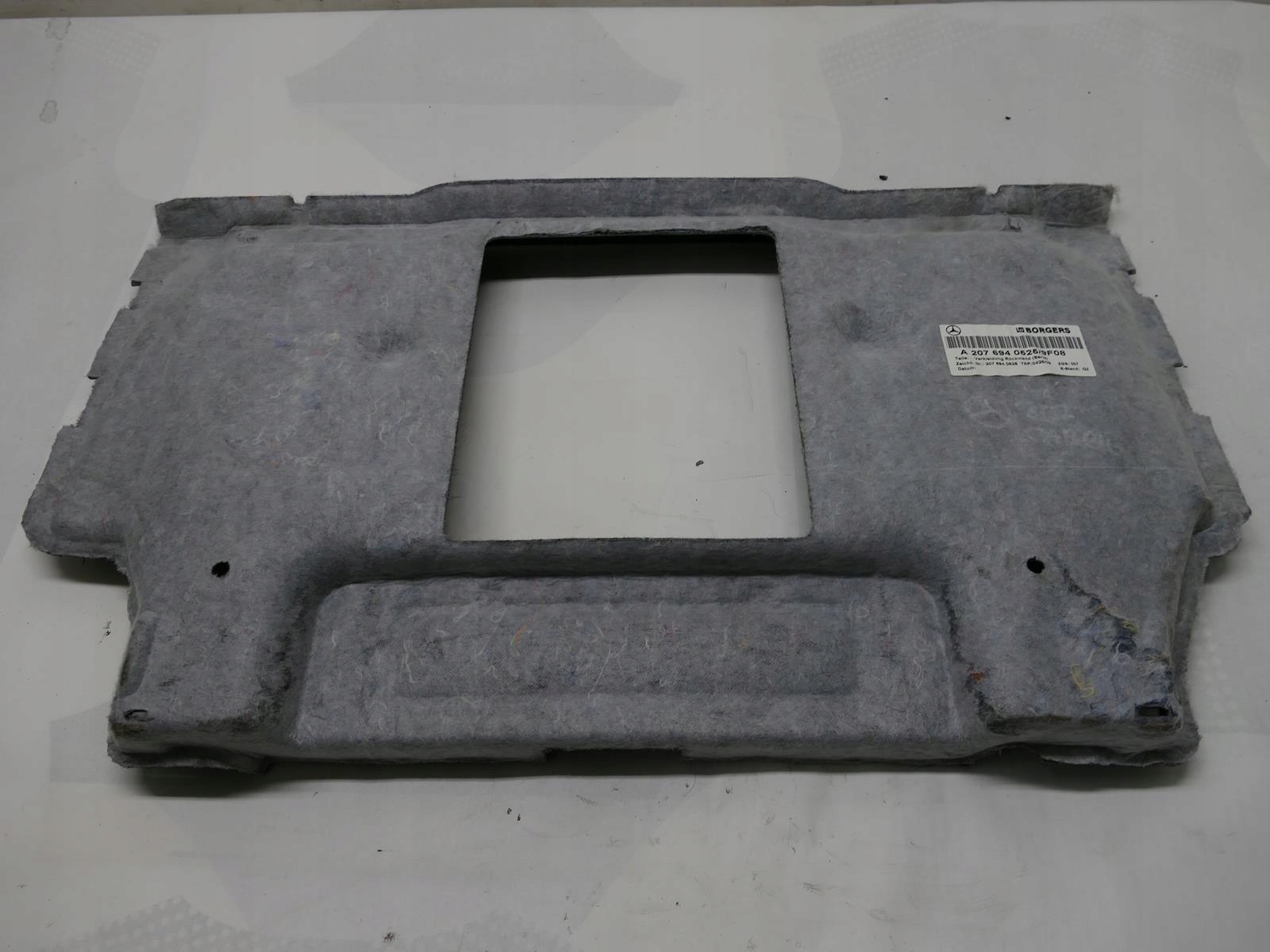 MERCEDES W207 A207 CABRIO upholstery boot