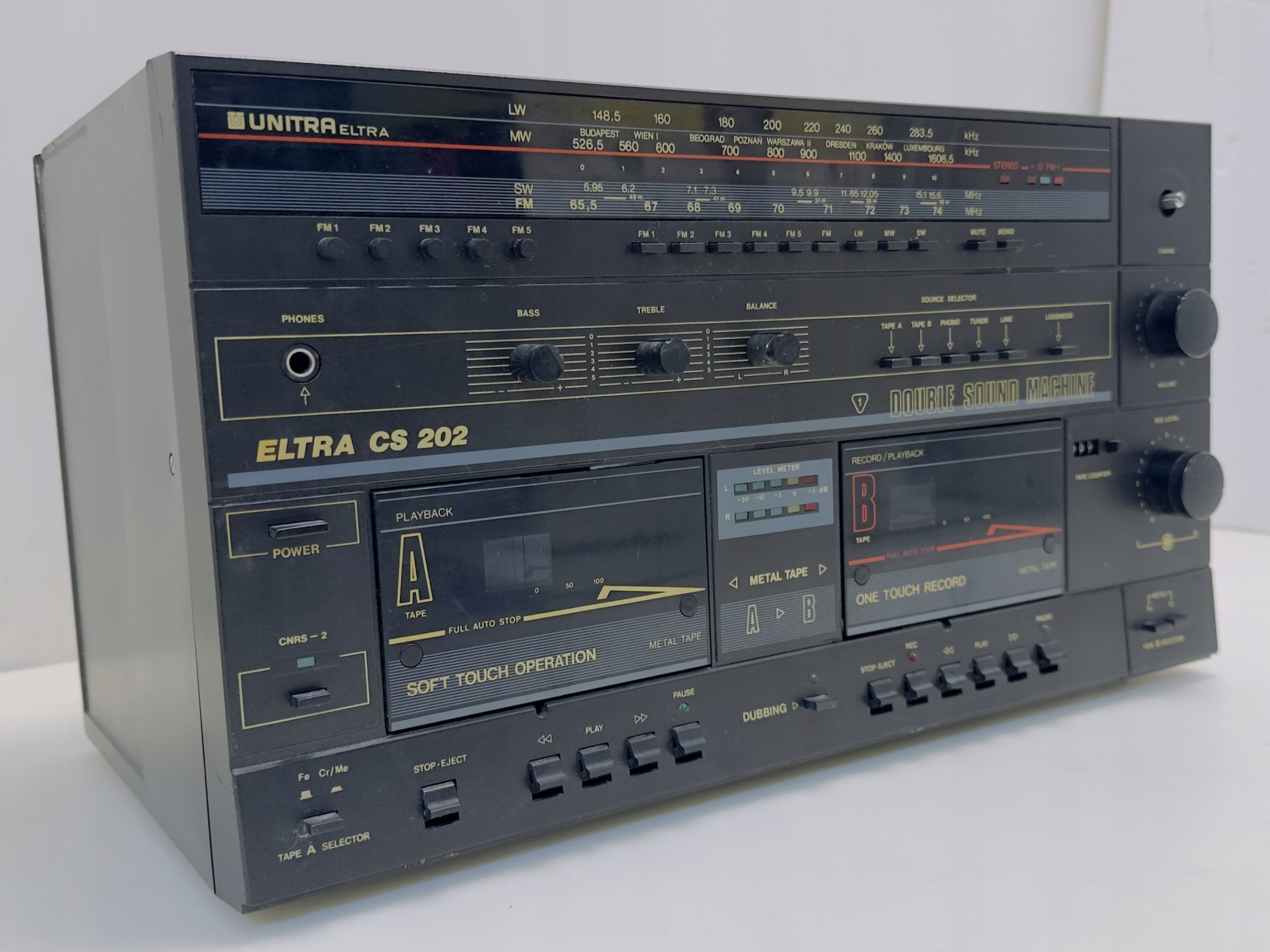 STEREOFONICZNY ZESTAW WIEŻOWY Unitra Eltra CS 202 (F)