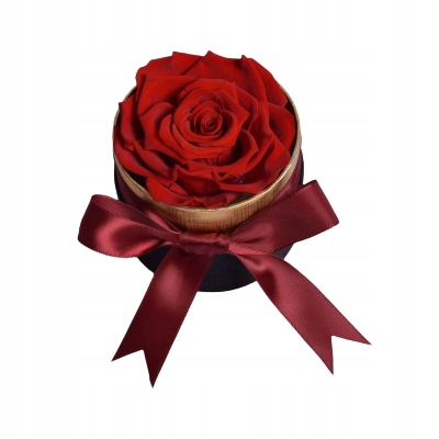 Flower Box Věčná Červená Růže dárek Pro Ni