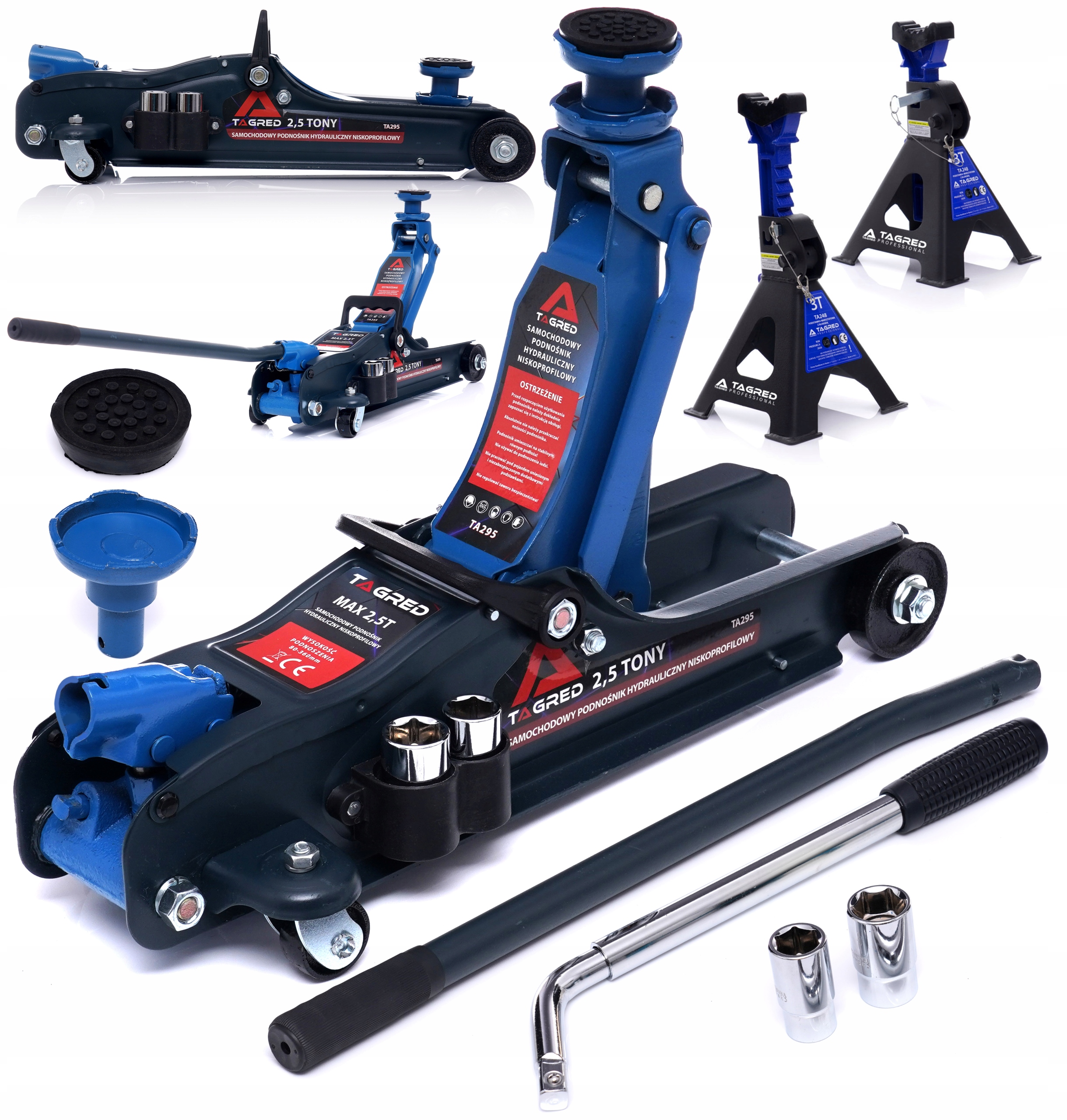 

Podnośnik Żaba Lewarek 2,5T Kobyłki 3 Klucz Do Kół