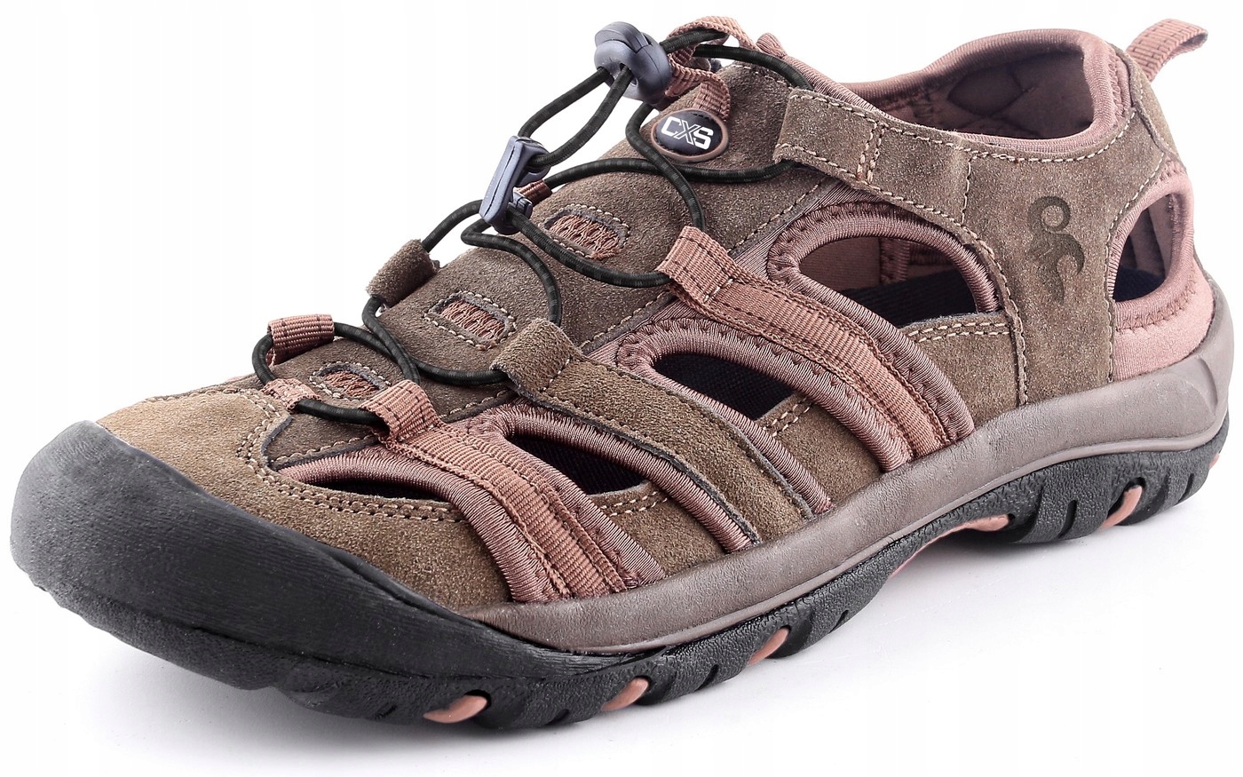 SANDAŁY TREKKINGOWE SKÓRA turystyczne SAHARA BR 40