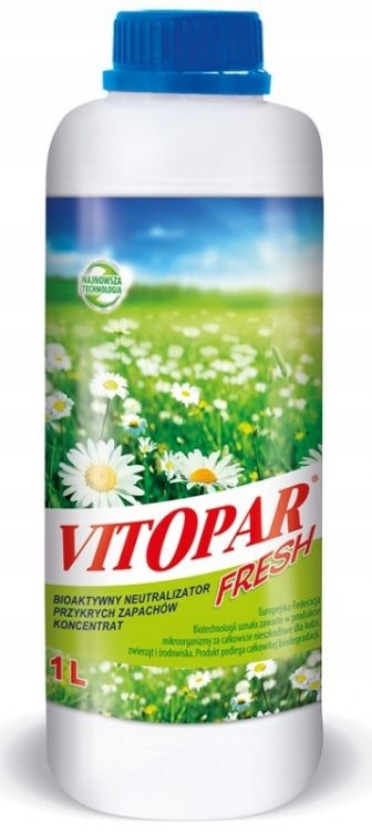 Levně Koncentrát neutralizátor pachů zvířat klecí kontejnerů Vitopar Fresh